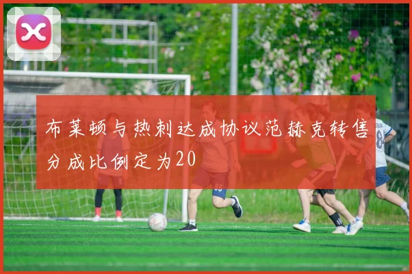 布莱顿与热刺达成协议范赫克转售分成比例定为20